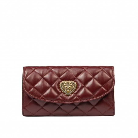 Torba damska na ramię 048g burgundy