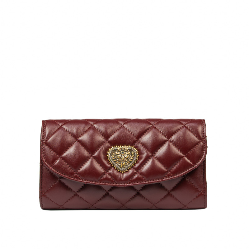 Torba damska na ramię 048g burgundy