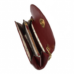 Torba damska na ramię 048g burgundy