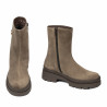 Damskie botki 3408 bufo piasek
