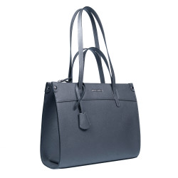 Damska torba na ramię 047g 01 petrol caviar