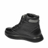 Buty męskie 4152 czarne połączone