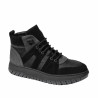 Buty młodzieżowe 4012 bufo czarne+szare