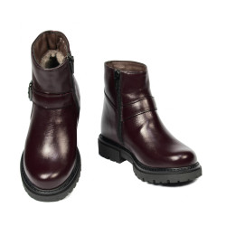 Dziecięce botki 3033 bordo