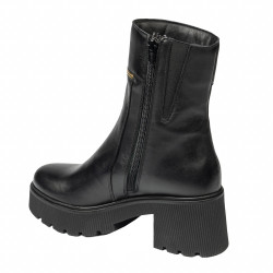 Czarne botki damskie 3388