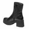 Czarne botki damskie 3388