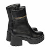 Czarne botki damskie 3388