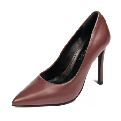 Eleganckie buty damskie 1302 brązowe