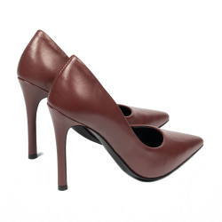 Eleganckie buty damskie 1302 brązowe
