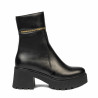 Czarne botki damskie 3388