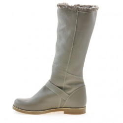 Damskie kozaki 3248 biz kaki