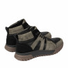 Buty męskie 4153 bufo khaki+czarne