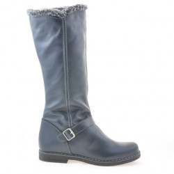 Damskie botki 3248 indygo