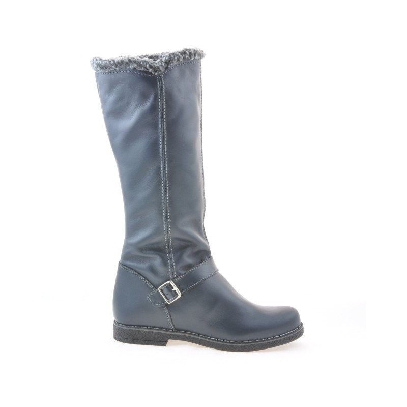 Damskie botki 3248 indygo