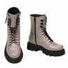 Botki damskie 3414 piasek
