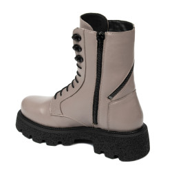 Botki damskie 3414 piasek