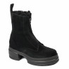 Buty damskie 3418 czarny welur