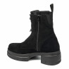 Buty damskie 3418 czarny welur