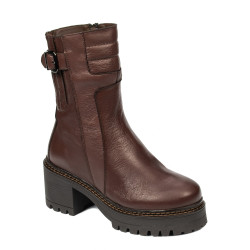 Damskie buty 3417 brązowe