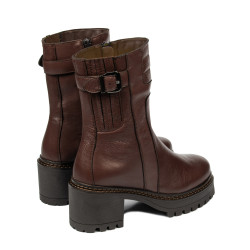 Damskie buty 3417 brązowe