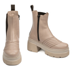 Buty damskie 3413 beżowe