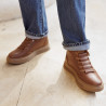 Buty męskie 4152 brązowy kombinowany lifestyle