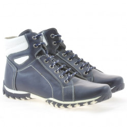Męskie botki 460 indigo+białe