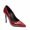 Eleganckie buty damskie 1302 lakierowane czerwone
