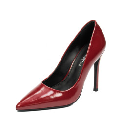 Eleganckie buty damskie 1302 lakierowane czerwone