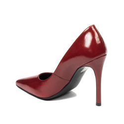 Eleganckie buty damskie 1302 lakierowane czerwone