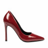Eleganckie buty damskie 1302 lakierowane czerwone