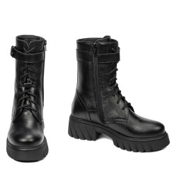 Damskie botki 3401 czarne