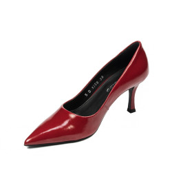 Eleganckie buty damskie 1359 lakierowane czerwone