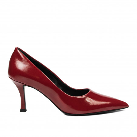 Eleganckie buty damskie 1359 lakierowane czerwone