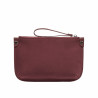 Damska torebka 211g 01 burgundy camoscio