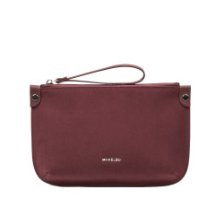 Damska torebka 211g 01 burgundy camoscio