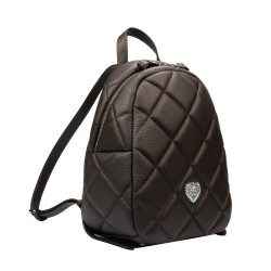 Plecak damski 307g 01 ciemny brąz