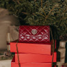Torba damska na ramię 048g burgundy lifestyle