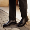 Czarne buty męskie 4150 lifestyle