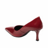 Eleganckie buty damskie 1359 lakierowane czerwone