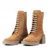 Buty damskie 3383 bufo brązowe