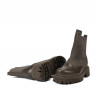 Buty damskie 3390 khaki połączone