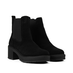 Damskie botki 3385 czarny bufo
