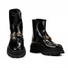 Damskie botki 3377 czarny florantic