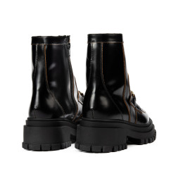 Damskie botki 3377 czarny florantic