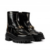 Damskie botki 3377 czarny florantic