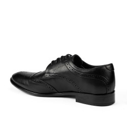 Casual / eleganckie buty męskie 874 czarne