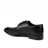 Casual / eleganckie buty męskie 874 czarne