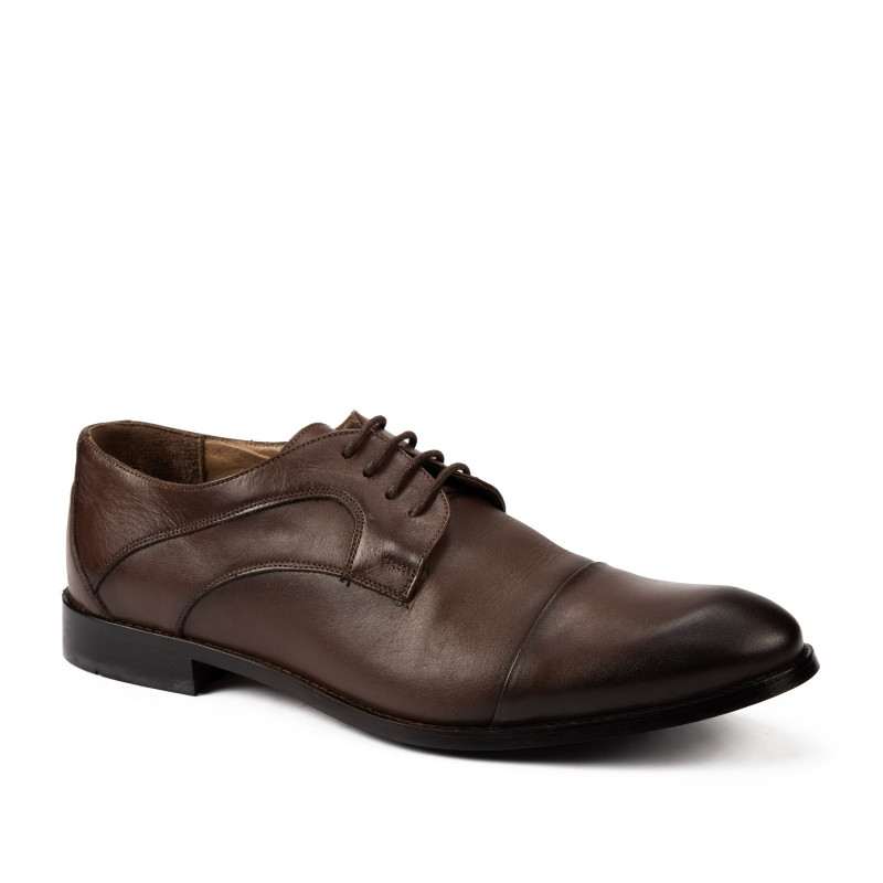 Eleganckie buty męskie 879 w kolorze piaskowym