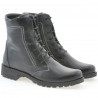Czarne botki damskie 255